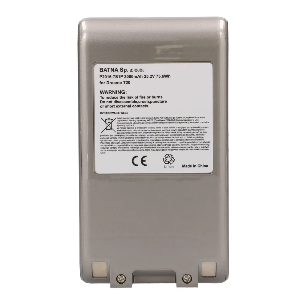 Dreame T20 P2016-7S1P 3000mAh 25.2V Bateria akumulator